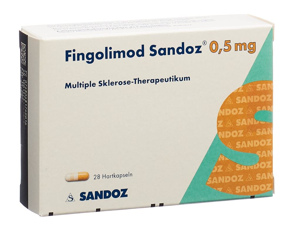 FINGOLIMOD Sandoz caps 0.5 mg 28 pce