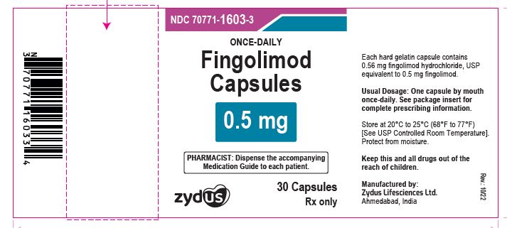 Fingolimod Sandoz 0.25 mg, Kapseln