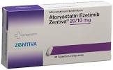 ATORVASTATIN Ezetimib Zentiva cpr 20/10mg 30 pce