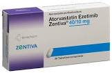 ATORVASTATIN Ezetimib Zentiva cpr 40/10mg 30 pce