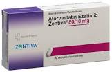 ATORVASTATIN Ezetimib Zentiva cpr 80/10mg 30 pce