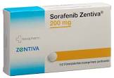 SORAFENIB Zentiva cpr pell 200 mg 112 pce
