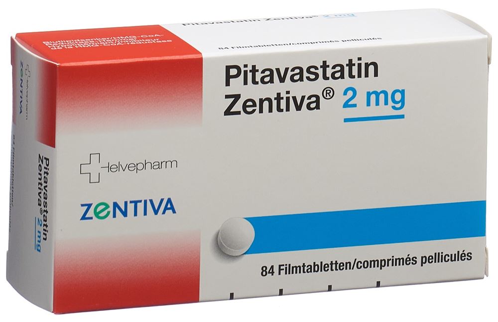 PITAVASTATIN Zentiva cpr pell 2 mg 84 pce