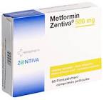 Metformin Zentiva 500 mg, Filmtabletten