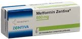 Metformin Zentiva 850 mg, Filmtabletten