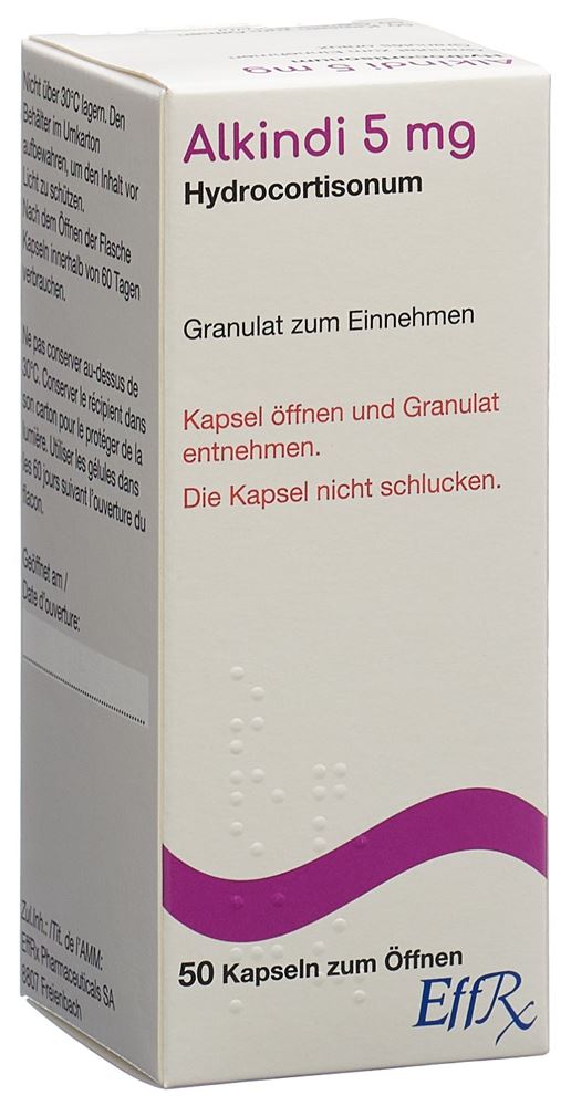 ALKINDI gran 1 mg gélules à ouvrir fl 50 pce