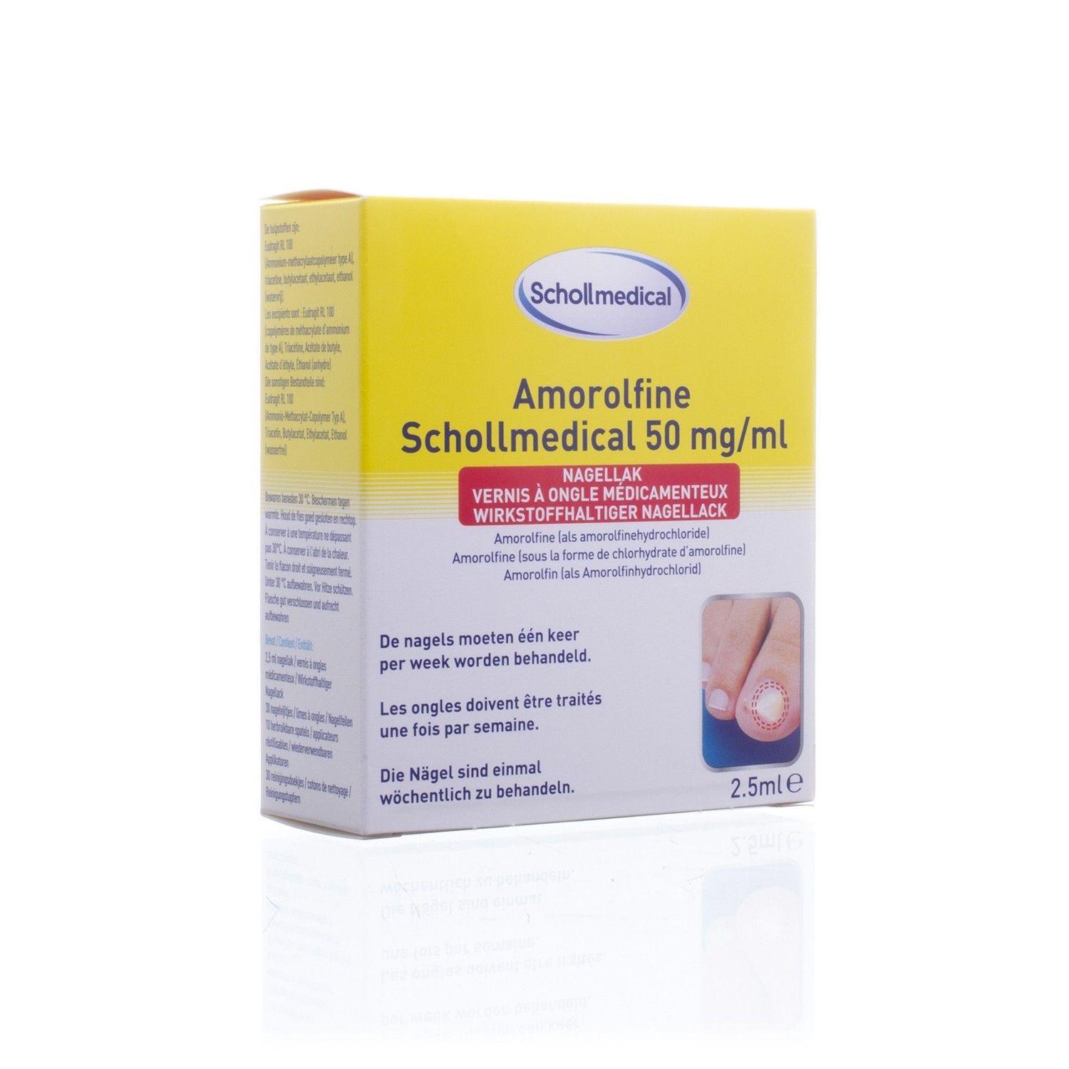 AMOROLFIN Leman vernis à ongles 5 % 2.5 ml