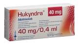 Hukyndra 40mg/0.4ml, Injektionslösung in einer Fertigspritze
