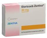 Etoricoxib Zentiva 30 mg, Filmtabletten