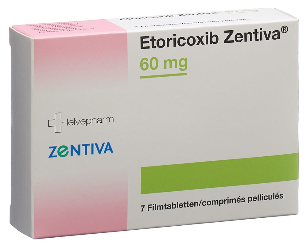 ETORICOXIB Zentiva cpr pell 60 mg 7 pce
