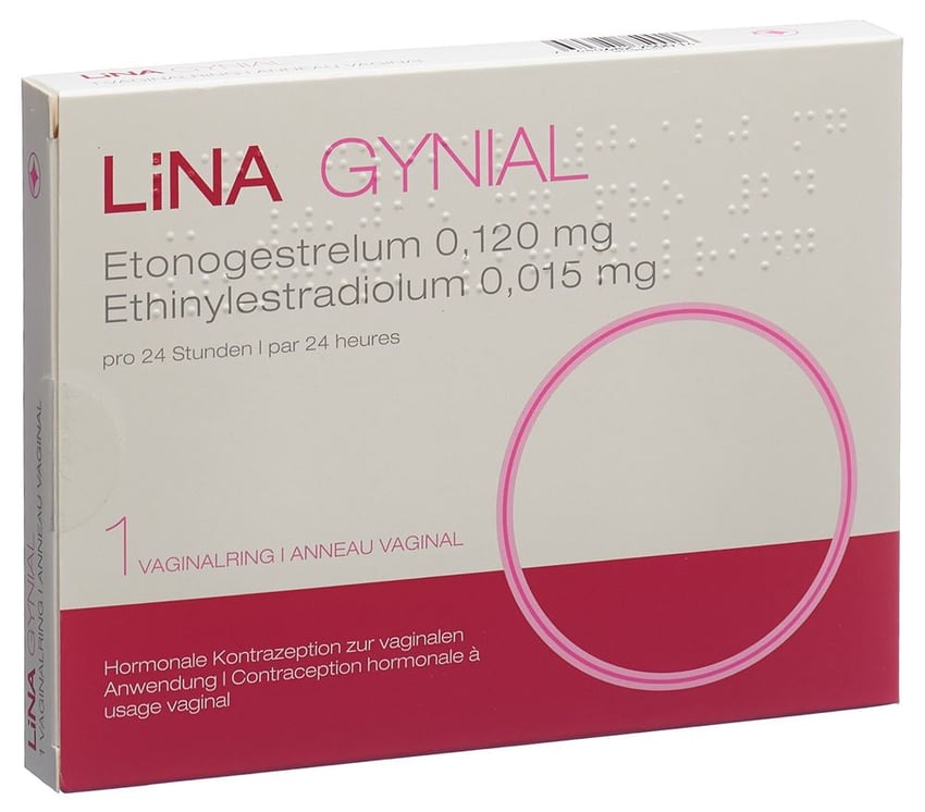 Lina Gynial 0,120 mg / 0,015 mg pro 24 Stunden, Vaginales Wirkstofffreisetzungssystem
