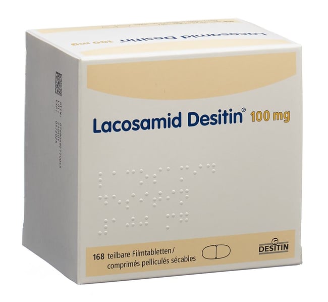 LACOSAMID Desitin cpr pell 200 mg 168 pce