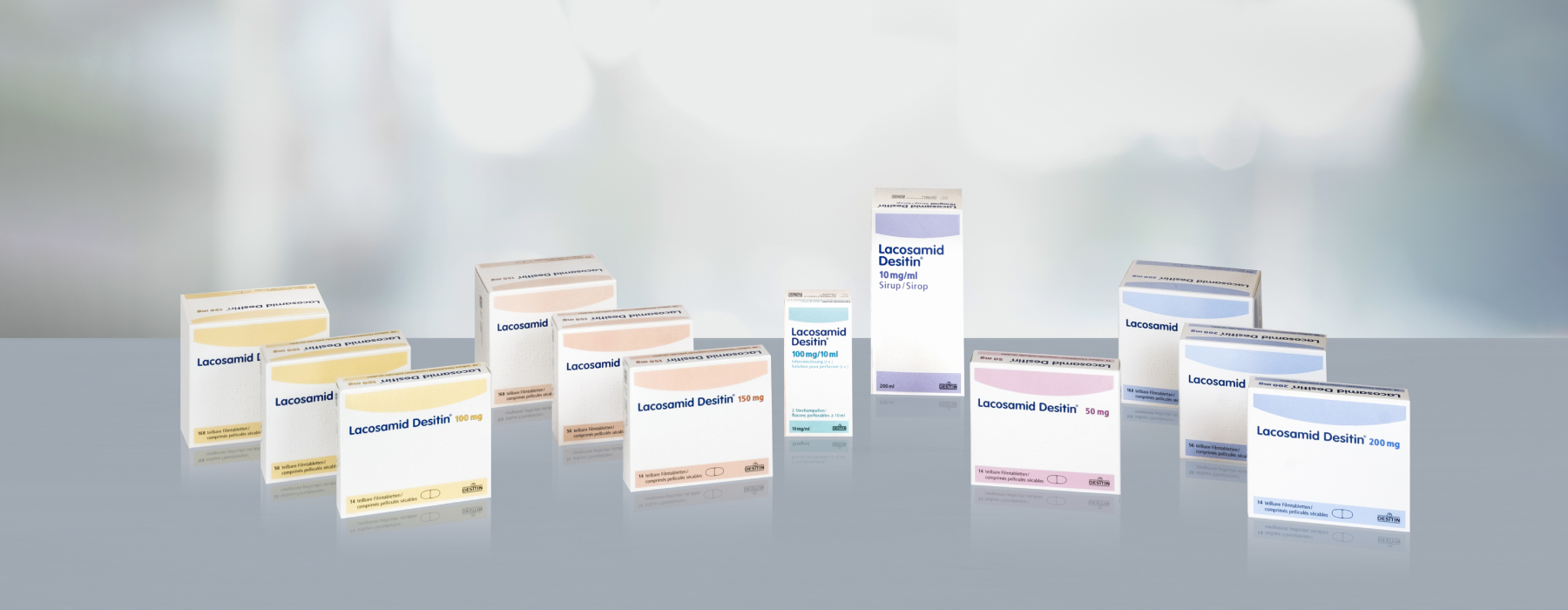 Lacosamid Desitin 10 mg / ml, Infusionslösung