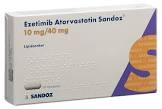 Ezetimib Atorvastatin Sandoz 10 mg / 40 mg, Filmtabletten