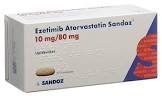 Ezetimib Atorvastatin Sandoz 10 mg / 80 mg, Filmtabletten