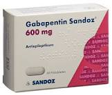 Gabapentin Sandoz 600 mg, Filmtabletten