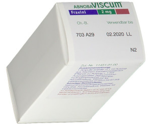 ABNOBAVISCUM Fraxini sol inj 2 mg 8 amp 1 ml