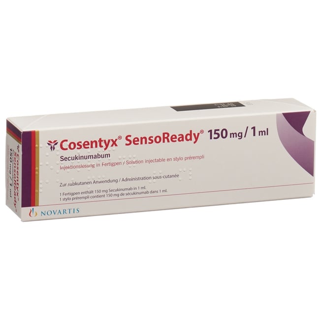 Cosentyx UnoReady 300 mg / 2 ml, Injektionslösung im Fertigpen
