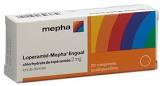 Loperamid-Mepha lingual 2 mg, Schmelztabletten