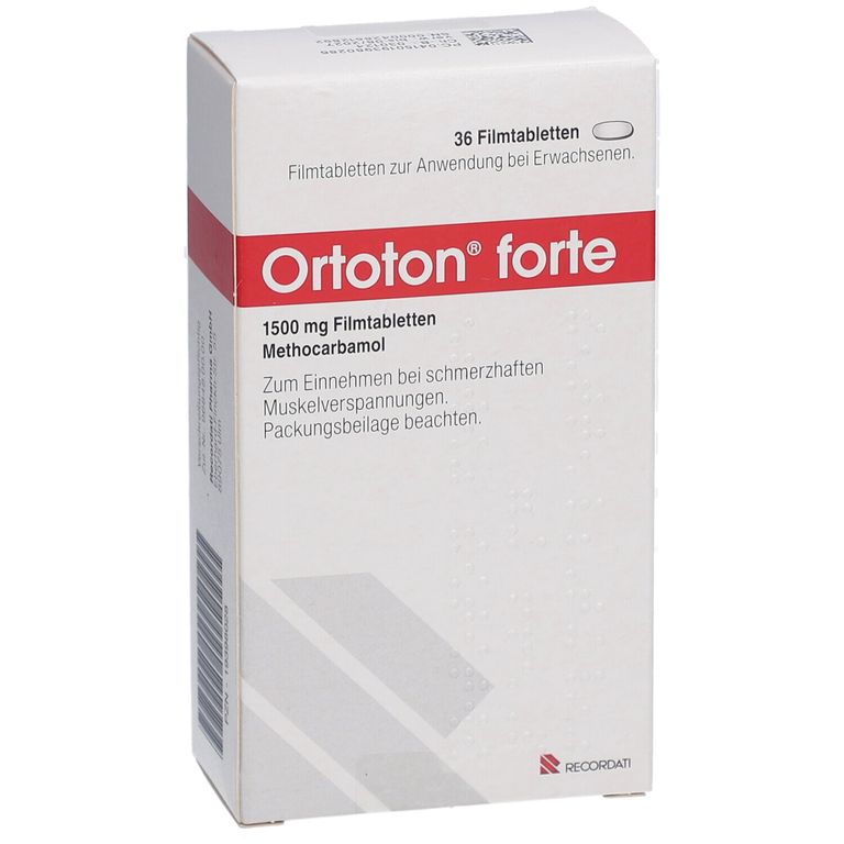 Orthoton 1500 mg, Filmtabletten