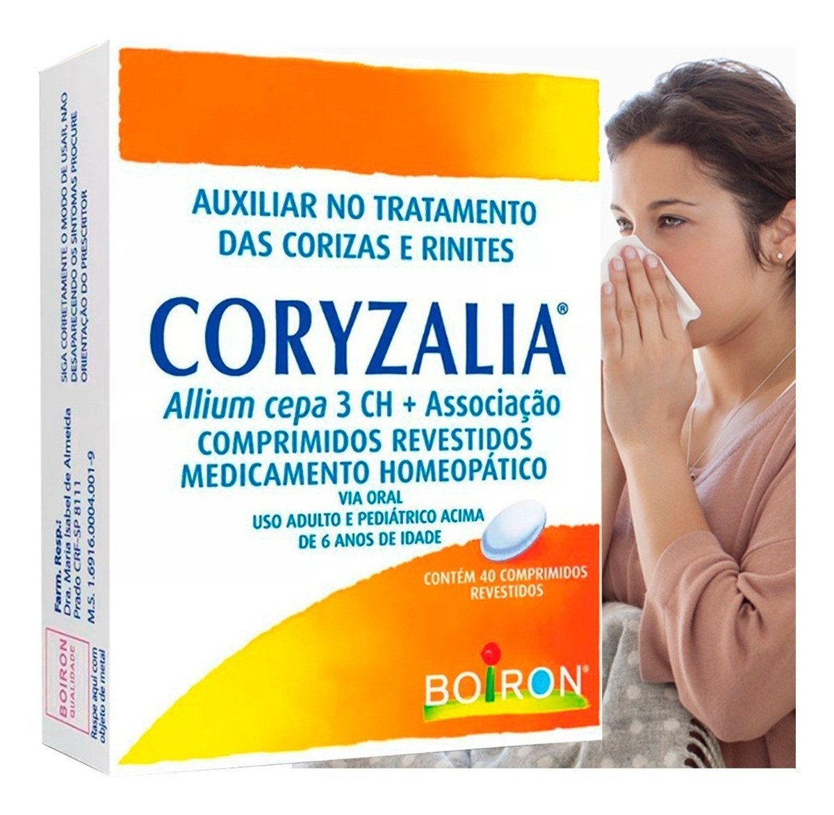 Coryzalia, liquide oral en récipient unidose