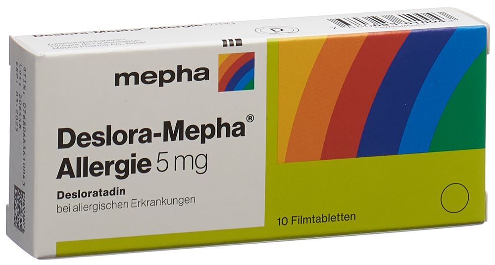 Deslora-Mepha Allergie, Filmtabletten