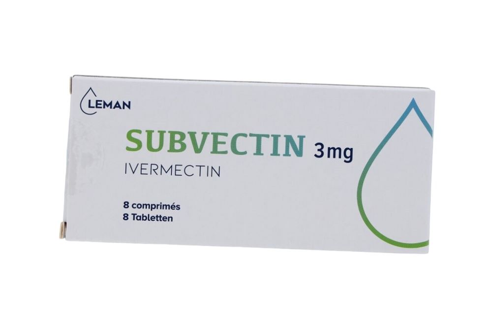 SUBVECTIN cpr 3 mg 8 pce