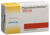 Paracetamol Zentiva 1000 mg, Tabletten