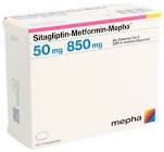 SITAGLIPTIN Metformin Mepha 50/850mg 196 pce