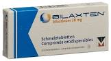 Bilaxten 20 mg, Schmelztabletten