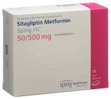 Sitagliptin Metformin Spirig HC 50/500 mg, Filmtabletten