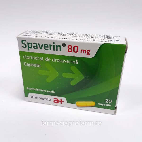 Spaverin 80 mg, Tabletten