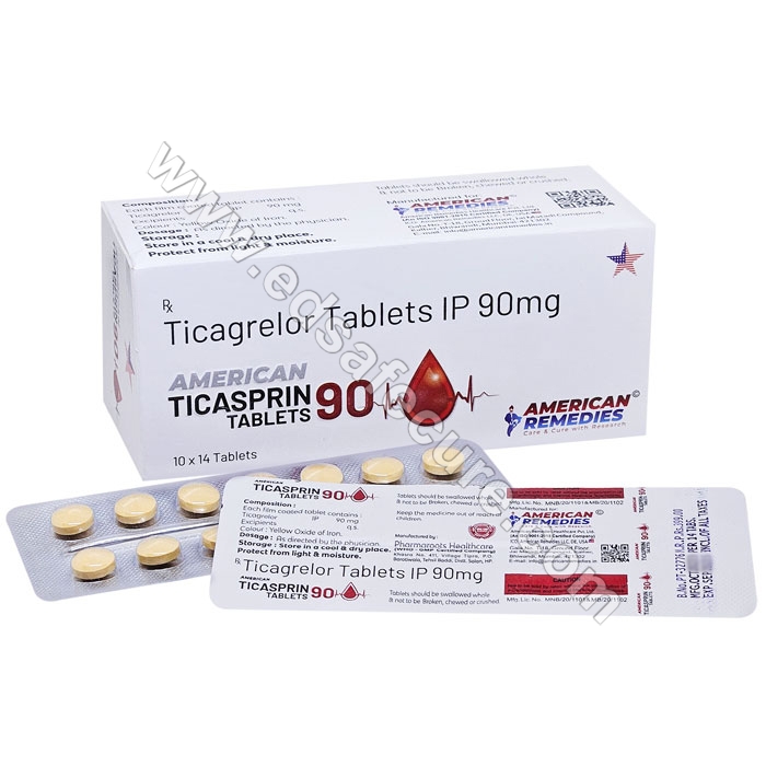 Ticagrelor Sandoz 90 mg, Filmtabletten