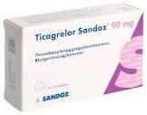 Ticagrelor Sandoz 90 mg, Filmtabletten