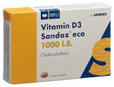 Vitamin D3 Sandoz eco 3200 I.E., Weichkapseln