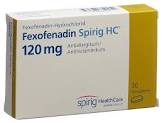 FEXOFENADINE Spirig HC cpr pell 120 mg 30 pce