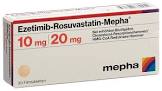 Ezetimib-Rosuvastatin-Mepha 10 mg / 20 mg, Filmtabletten