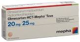 OLMESARTAN-HCT Mepha Teva 20mg/25mg 28 pce