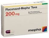 FLUCONAZOL Mepha Teva caps 200 mg 2 pce