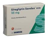 Sitagliptin Sandoz eco 25 mg, Filmtabletten