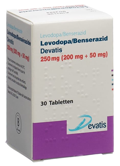 LEVODOPA/BENSERAZIDE Devatis cpr 62.5 mg 30 pce