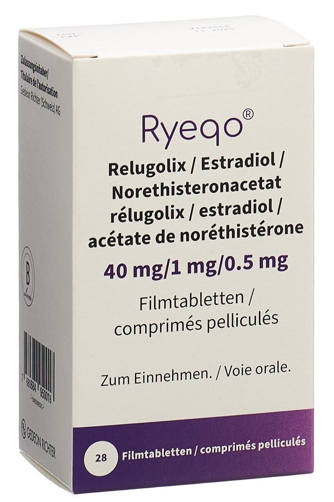 Ryeqo, Filmtabletten
