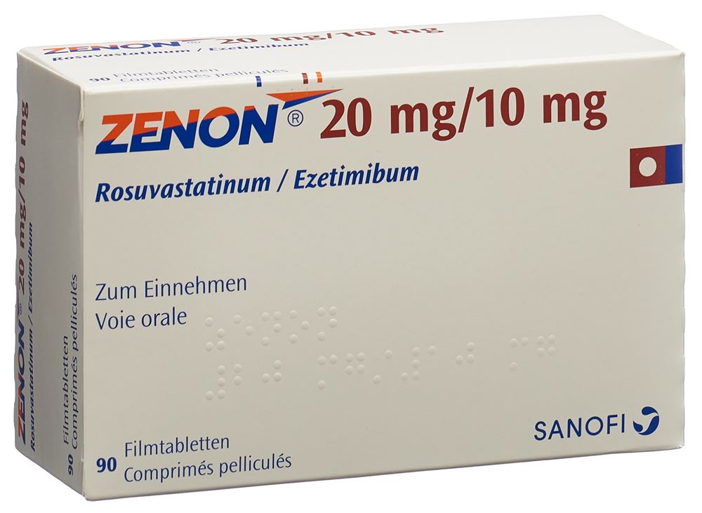 ZENON cpr pell 20 mg/10 mg 90 pce