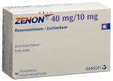 Zenon 40 mg/10 mg, comprimés pelliculés