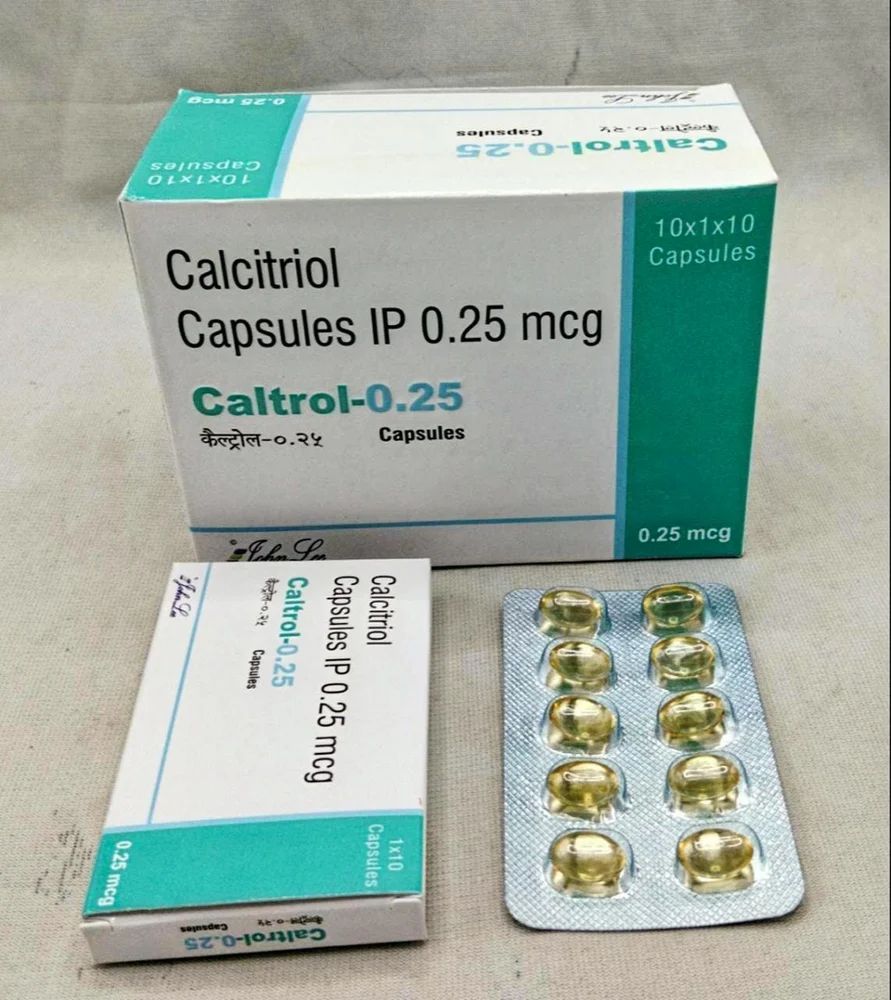 Calcitriol Fairmed 0.25 mcg, Weichkapseln