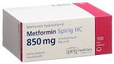 Metformin Spirig HC 850 mg, Filmtabletten