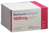 Metformin Spirig HC 1000 mg, Filmtabletten