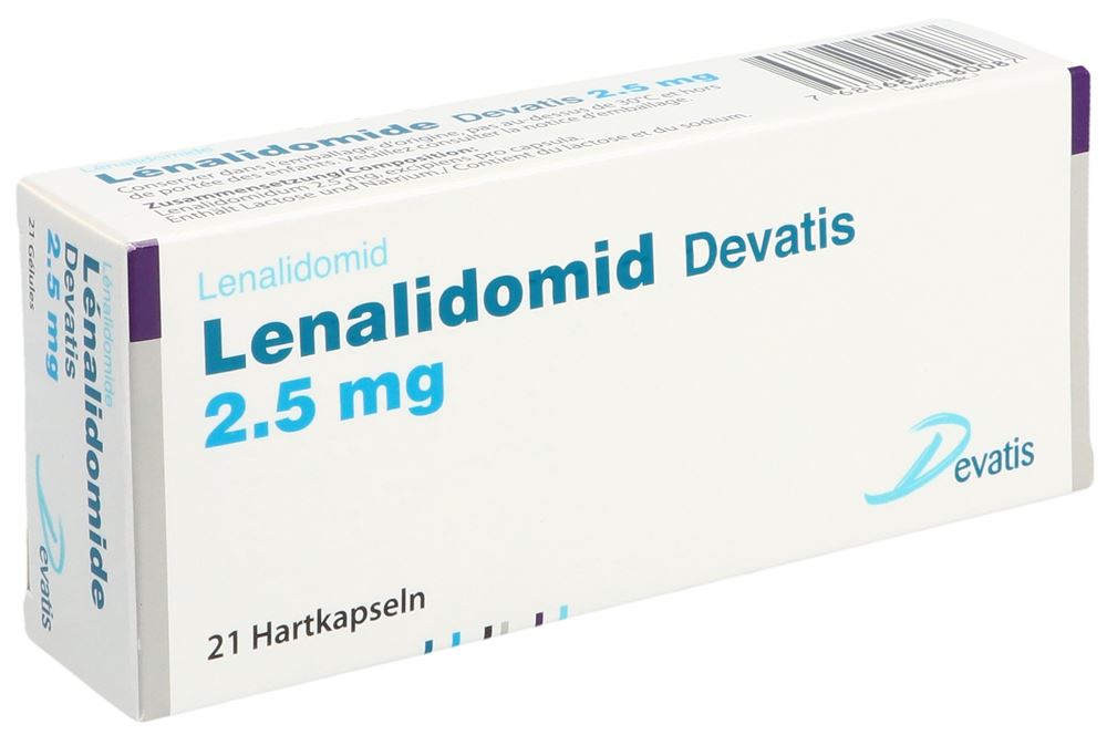 LENALIDOMIDE Devatis caps 2.5 mg 21 pce