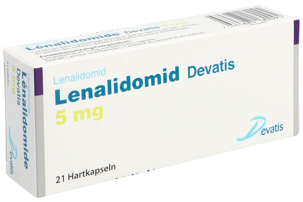 LENALIDOMIDE Devatis caps 5 mg 21 pce