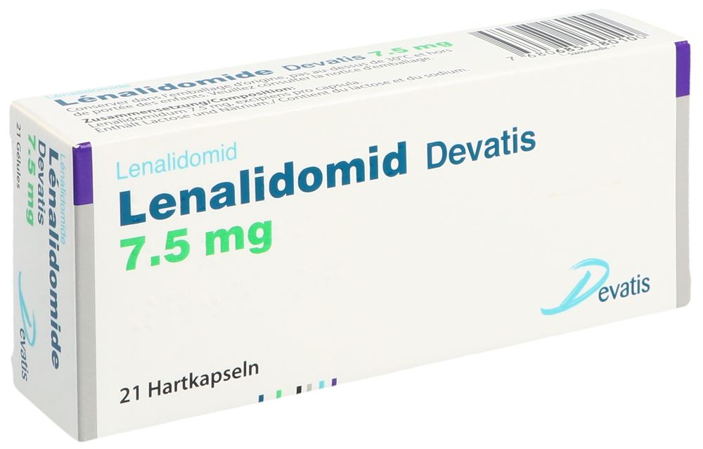 LENALIDOMIDE Devatis caps 7.5 mg 21 pce